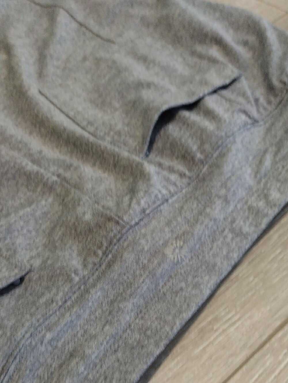 Tangerine Heather Gray Drawstring Mini Skirt with Zip Pockets - Picture 7 of 15